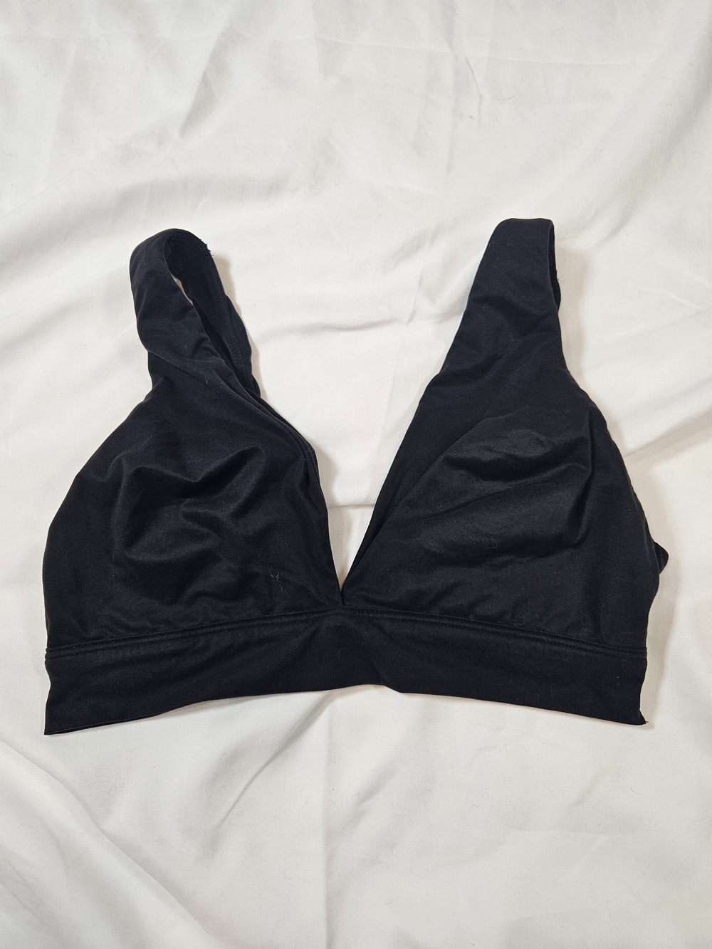 Victoria's Secret Black Wireless Plunge Bralette